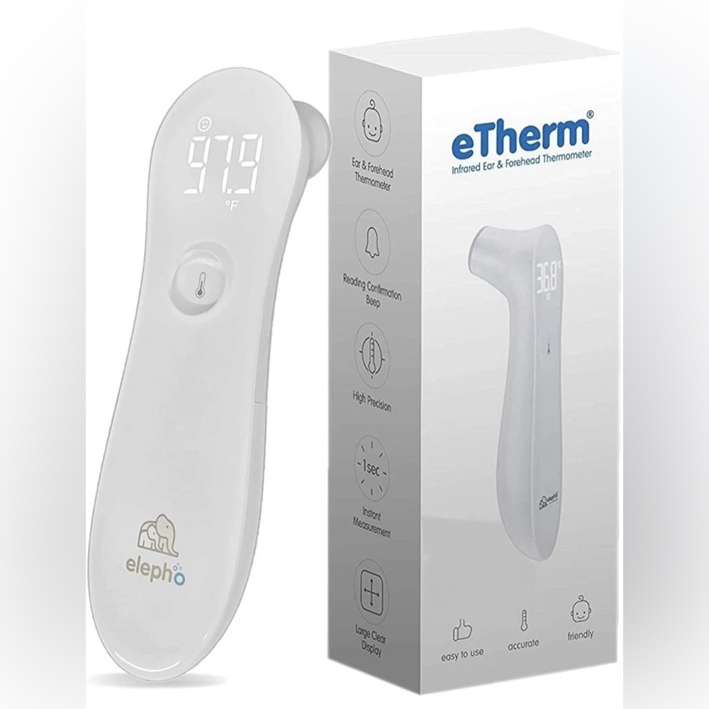 NEW THERMOMETER NO TOUCH FEVER TEMPERATURE INFRARED EAR FOREHEAD AWARD ⭐️ RATING
